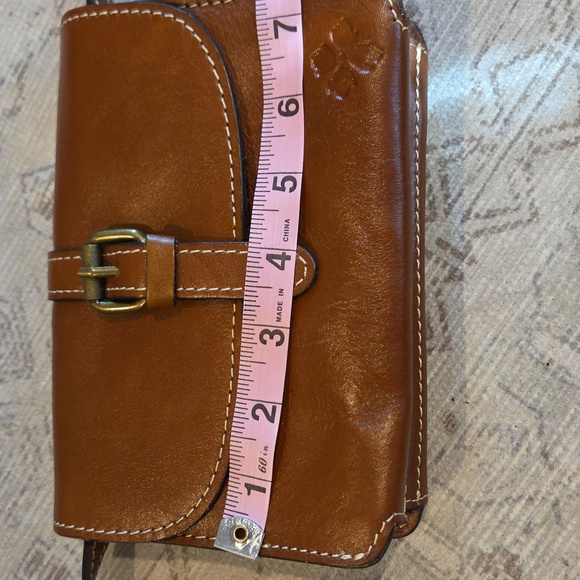 Patricia Nash Brown Leather Crossbody Bag - Picture 4 of 6